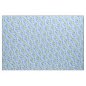 Speedwell Aquarellkunst gemustertes Gewebe Stoff (Fat Quarter (45,7 x 55,9 cm))