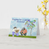 Speedy-Erholung Karte (Gelbe Blume)