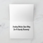 Speedy Erholung Karte (Innenseite)