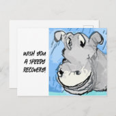 Speedy Erholung Postkarte (Vorne/Hinten)