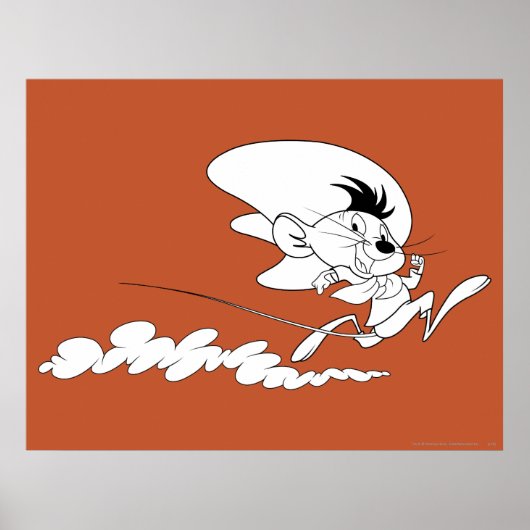 SPEEDY GONZALES™ Art ausführen Poster (Vorne)
