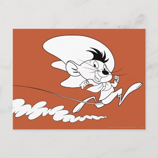 SPEEDY GONZALES™ Art ausführen Postkarte (Vorderseite)