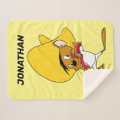 SPEEDY GONZALES™ Bow-Tie Sherpadecke (Vorderseite (Horizontal))