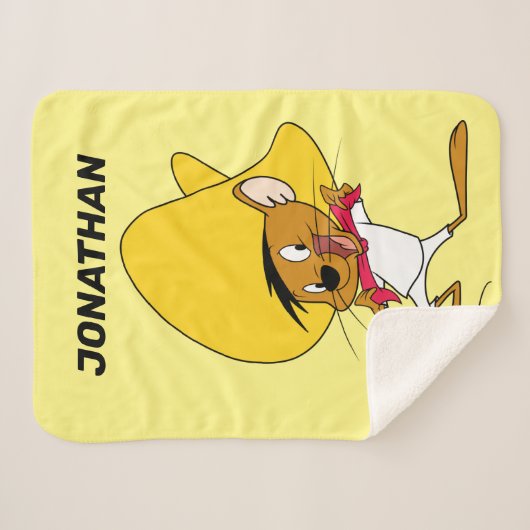 SPEEDY GONZALES™ Bow-Tie Sherpadecke (Vorderseite (Horizontal))