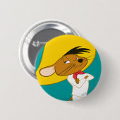 SPEEDY GONZALES™ Confident Color Button (Vorne & Hinten)