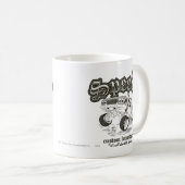 SPEEDY GONZALES™ Custom Lowrider B/W Kaffeetasse (VorderseiteRechts)