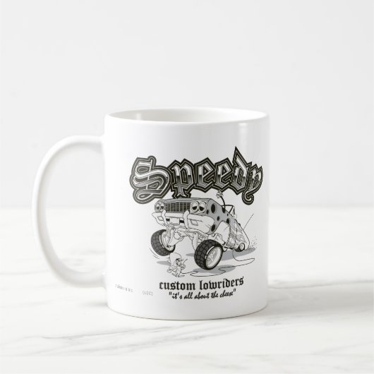SPEEDY GONZALES™ Custom Lowrider B/W Kaffeetasse (Links)