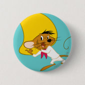 SPEEDY GONZALES™ in Farbe Button (Vorderseite)