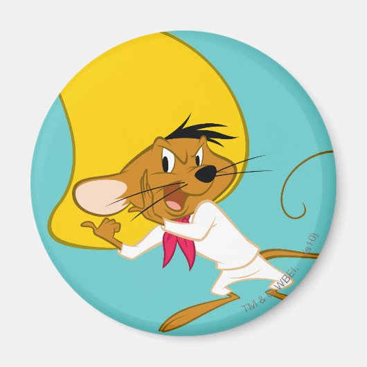 SPEEDY GONZALES™ in Farbe Magnet (Vorne)