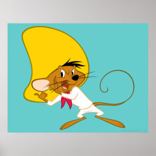 SPEEDY GONZALES™ in Farbe Poster