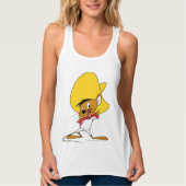 SPEEDY GONZALES™ Krawatte Tank Top (Vorderseite)