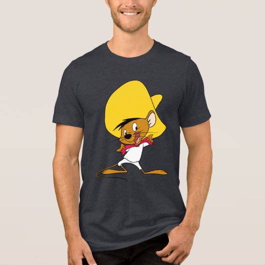 SPEEDY GONZALES™ Krawatte Tri-Blend Shirt (Vorderseite)