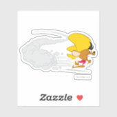 SPEEDY GONZALES™ läuft in Farbe Aufkleber (Blatt)