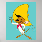 SPEEDY GONZALES™ Mustache Poster (Vorne)