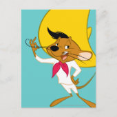 SPEEDY GONZALES™ Mustache Postkarte (Vorderseite)