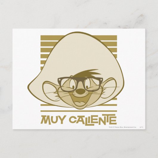 SPEEDY GONZALES™ - Muy Caliente Postkarte (Vorderseite)