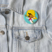 SPEEDY GONZALES™-Schnurrbart Button (Beispiel)