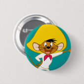 SPEEDY GONZALES™ Stehend Button (Vorne & Hinten)
