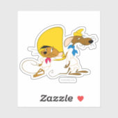 SPEEDY GONZALES™ und Slowpoke Aufkleber (Blatt)