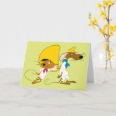 SPEEDY GONZALES™ und Slowpoke Karte (Gelbe Blume)