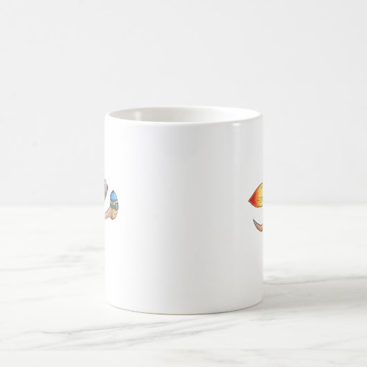 Speedy Rocket Worm Kaffeetasse (Mittel)