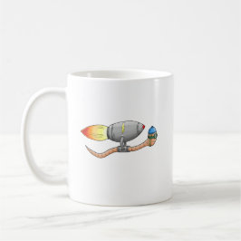 Speedy Rocket Worm Kaffeetasse
