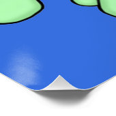 Speedy Turtle Poster (Ecke)