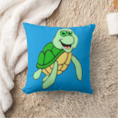 Speedy Turtle Square Kissen (Decke)