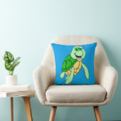Speedy Turtle Square Kissen (Stuhl )
