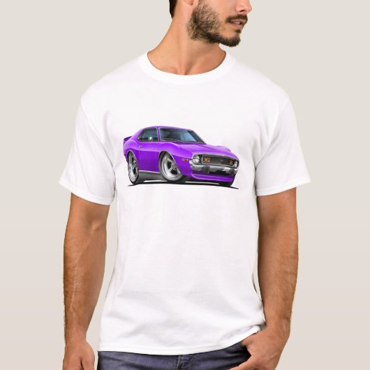 Speer-lila Auto 1971-72 T-Shirt (Vorderseite)