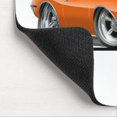 Speer-Orangen-Auto 1971-72 Mousepad (Ecke)