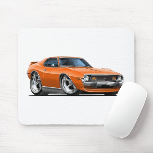 Speer-Orangen-Auto 1971-72 Mousepad (Mit Mouse)
