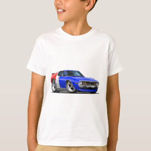 Speer-rotes weißes blaues Auto 1971-72 T-Shirt
