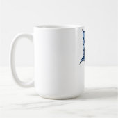 Speerfisch-Cartoon Kaffeetasse (Links)