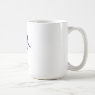 Speerfisch-Cartoon Kaffeetasse