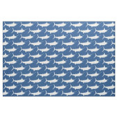Speerfisch in der Silhouette Stoff (Fat Quarter (45,7 x 55,9 cm))