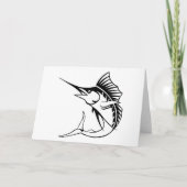 Speerfisch Karte (Vorderseite)