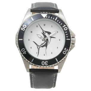 Speerfisch-kundenspezifische Uhr
