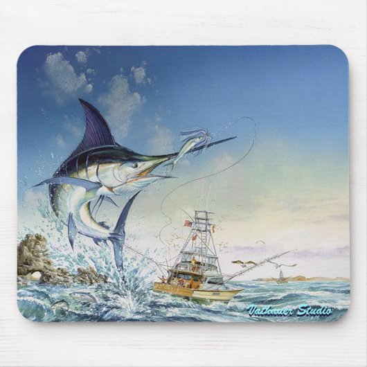 Speerfisch Mousepad (Vorne)
