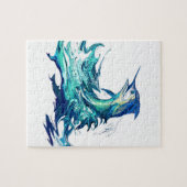 Speerfisch-Sport-Fischen Puzzle (Horizontal)