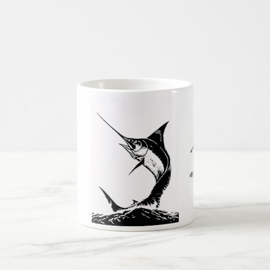 Speerfischfischen-Kaffeetasse Kaffeetasse (Mittel)