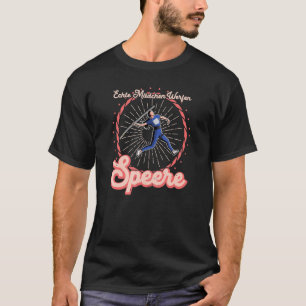 Speerwerfer Speerwerfen Leichtathletik Sport H T-Shirt