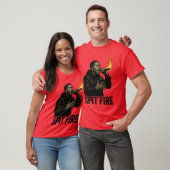Spei Feuer Rap Art Design Mädchen T-Shirt (Unisex)