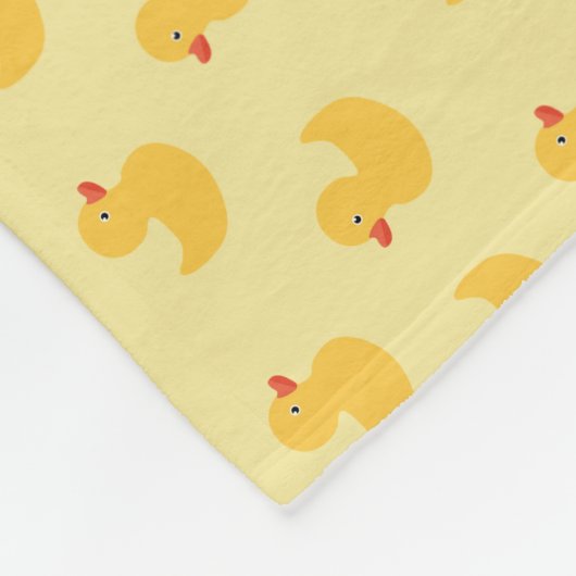 speical Gummiente Fleecedecke (Ecke)