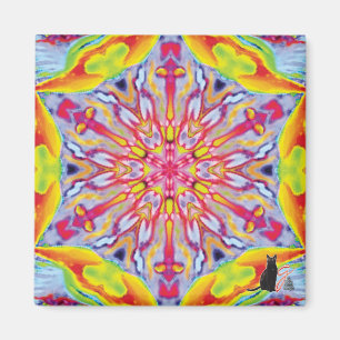 Speichen Kaleidoskop Magnet