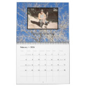 Speicher-Fotos auf Hintergrund des Fotos Tree Kalender (Feb 2026)