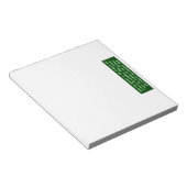 Speicher nicht scharf notizblock (angewinkelt)