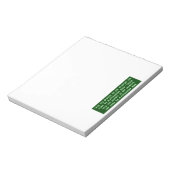 Speicher nicht scharf notizblock (Rotiert)