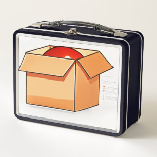 Speicher und Carrier > Mittagsboxen Metall Brotdose