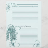 Speicher- und Rezessionsseite Flyer (Vorne)